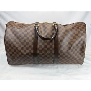 Louis Vuitton Keepall Bandouliere 55 Damier Ebene SPB-MS 361117